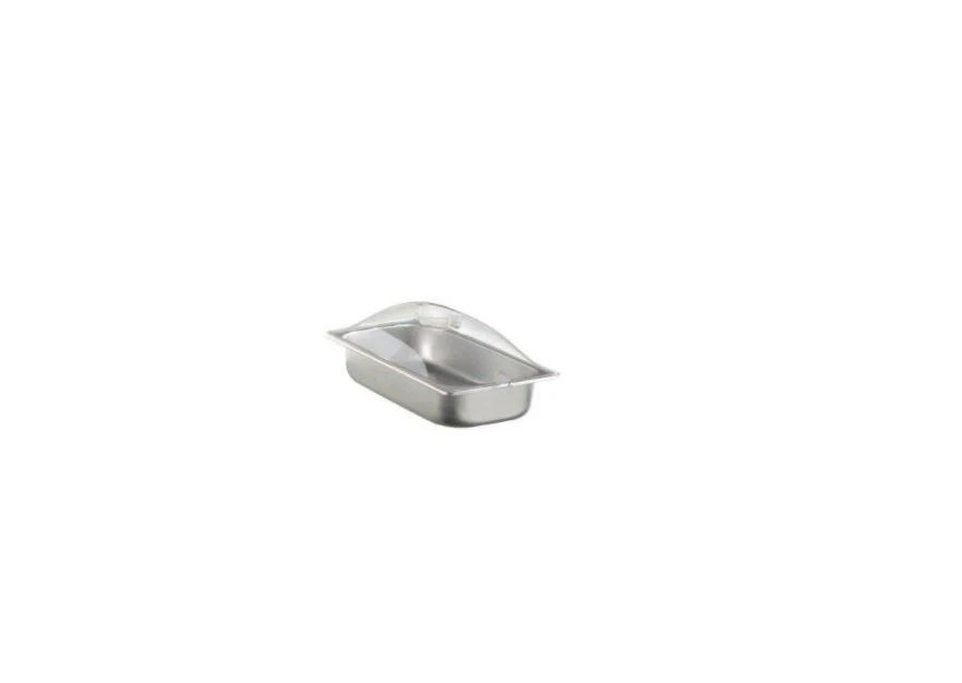 BroilKing SPL-3P 1/3 Size 2.6 qt. Chafing Pan & Plastic Lid