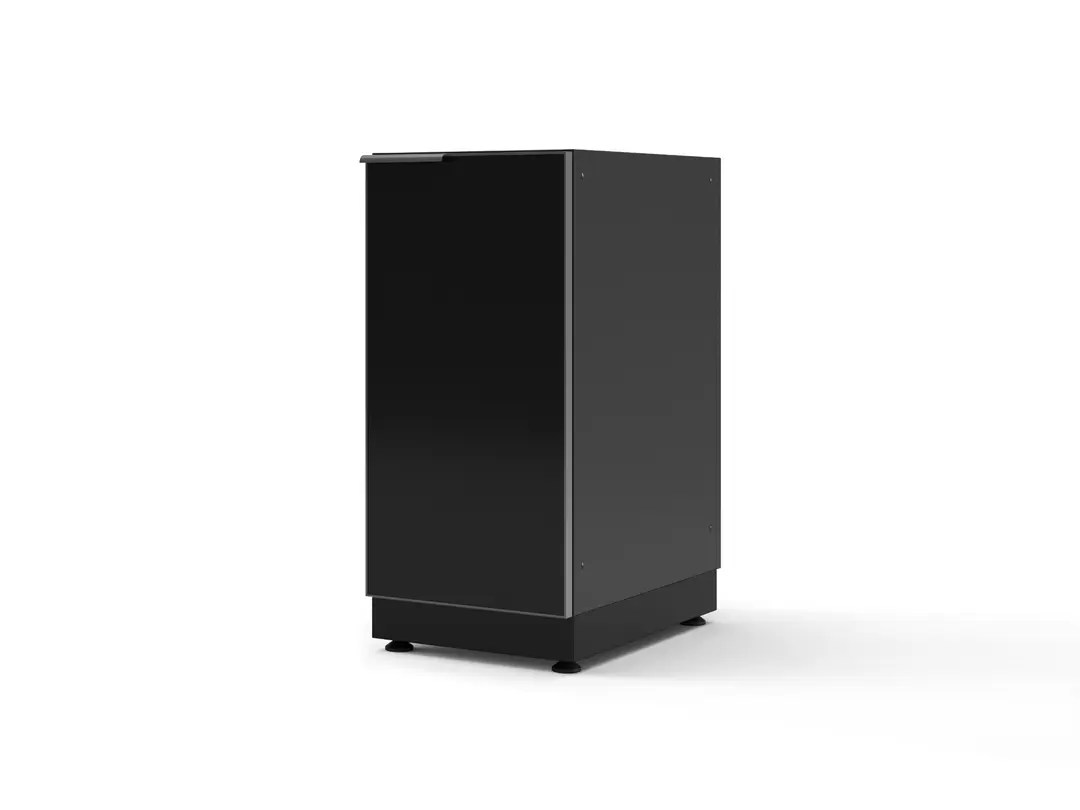 Classic Aluminum Outdoor Kitchen 16 in. 1-Door Cabinet – Black