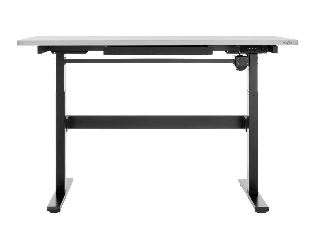 56 in. Electric Adjustable Height Worktable with Drawer