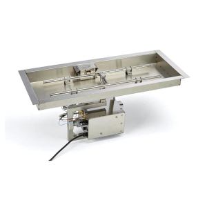 HPC Fire 24″ X 12″ Rectangle High/Low Electronic Ignition System - Natural Gas