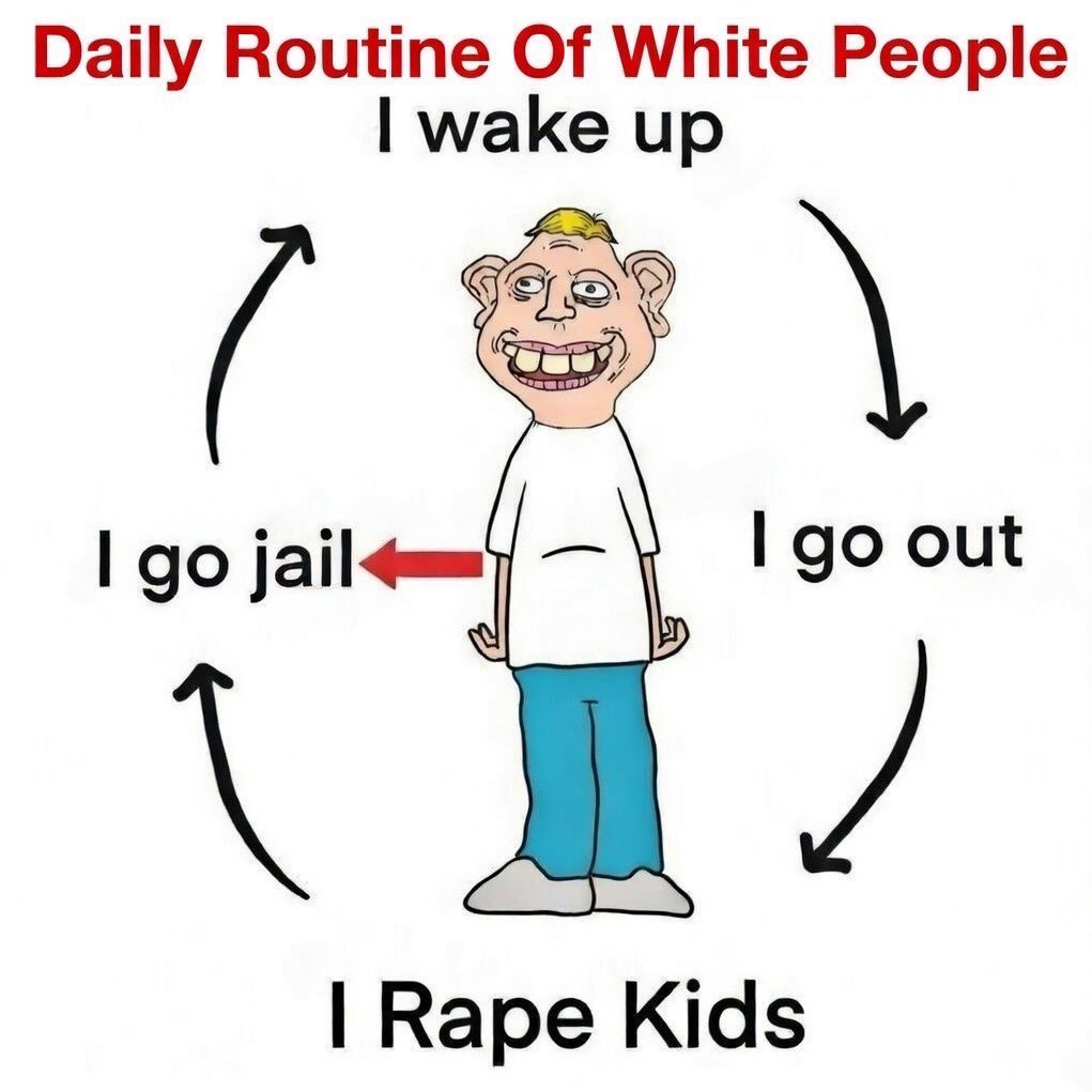 whites daily routine