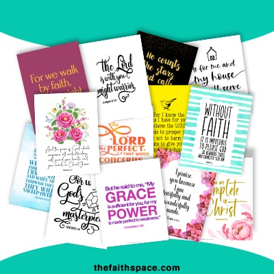 Starting your bible study group with these free printable bible studies for small groups with questions and answers will be highly beneficial to you and the group involved. 60 Free Printable Bible Verses To Encourage Your Faith