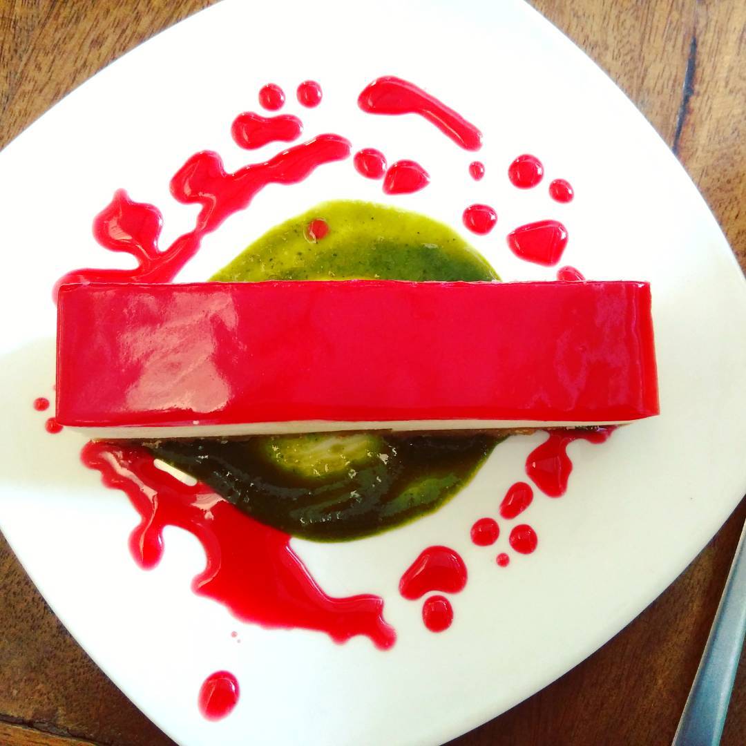 raspberry cheesecake