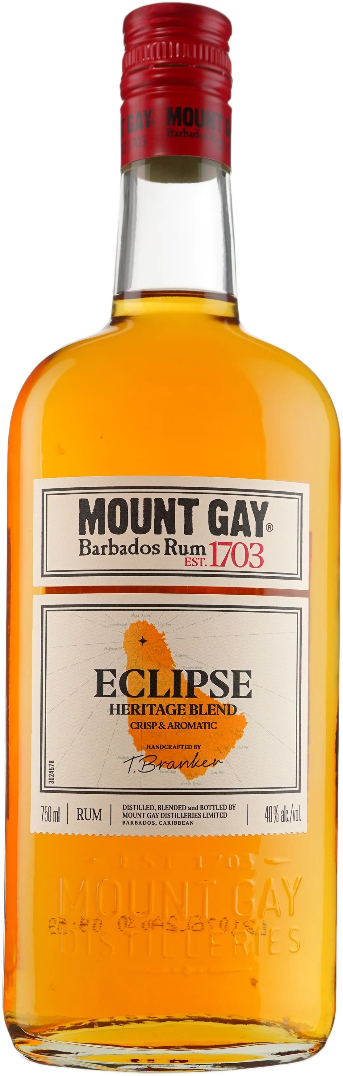 Mount Gay Eclipse Heritage Blend Barbados Rum - thefatrumpirate.com