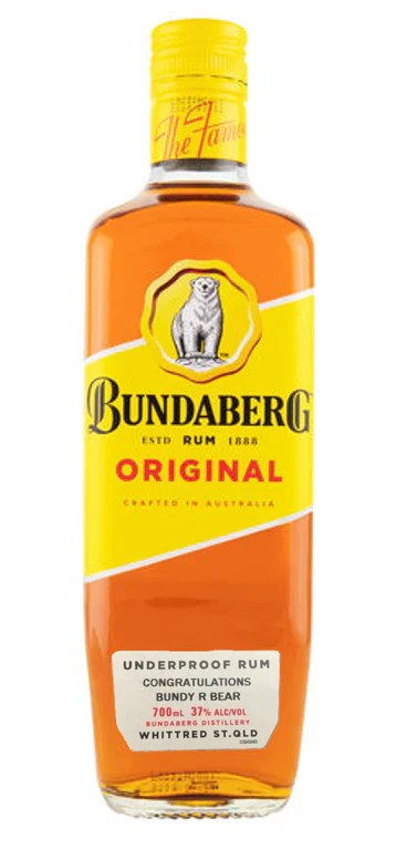 Bundaberg Original UP Rum review by the fat rum pirate