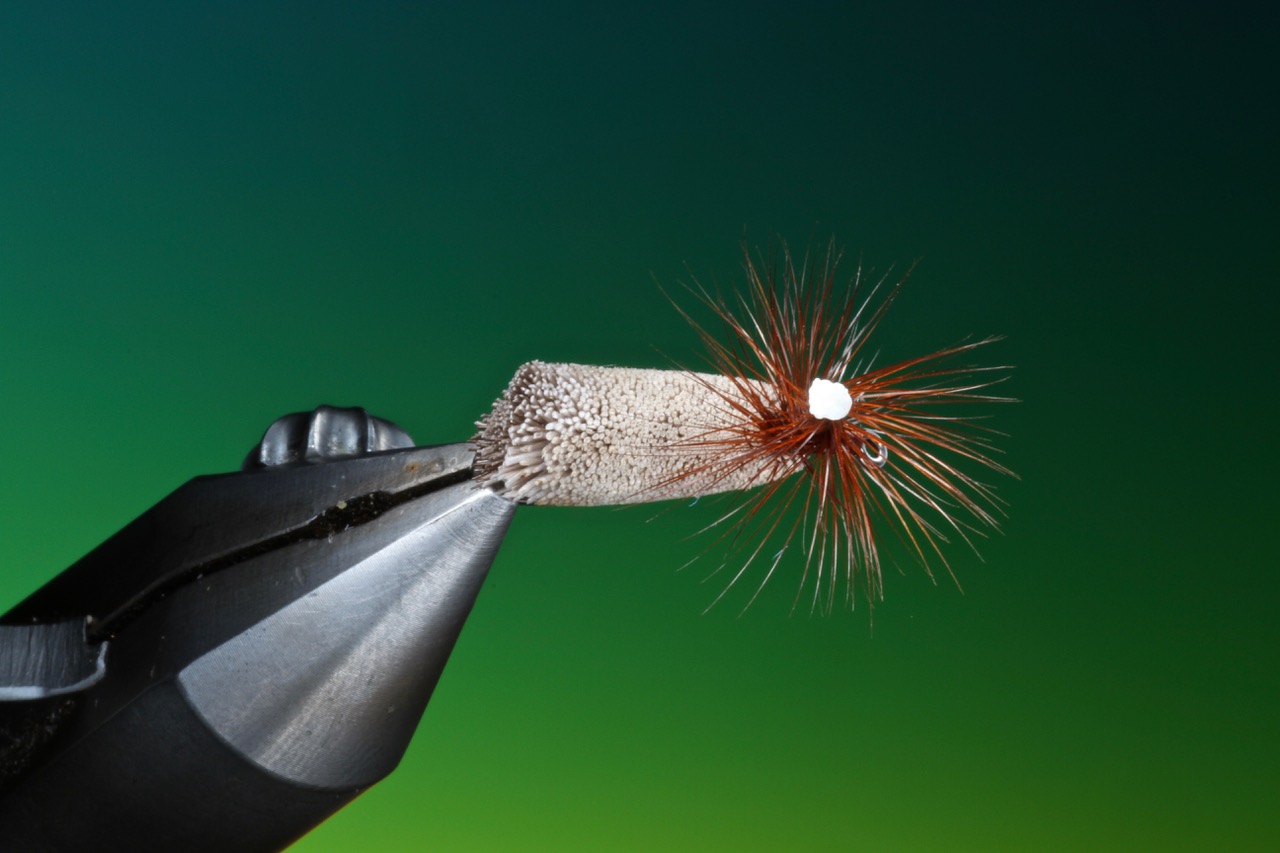 How to tie Nyblom Caddis dry fly pattern