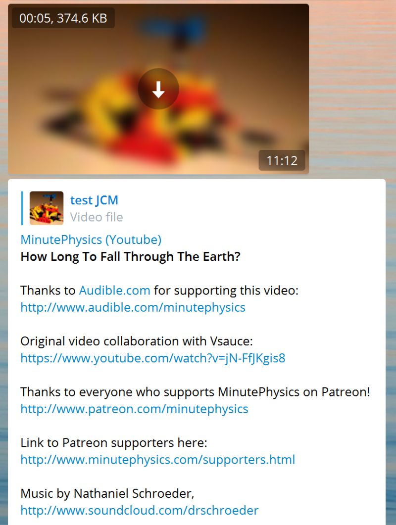 Video Modes The Feed Reader Bot - Incredible Colorful Background - Retina