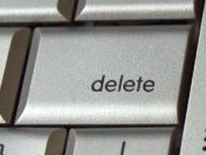 computer delete button