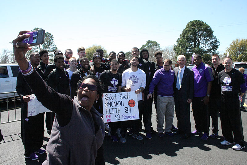Tarleton Elite 8 sendoff 01