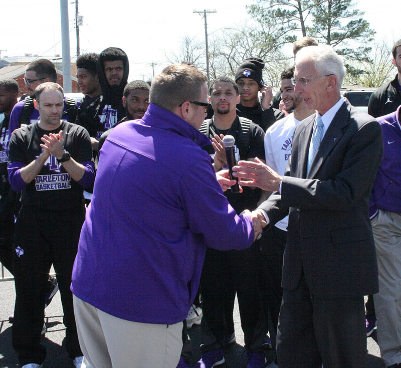 Tarleton Elite 8 sendoff 03
