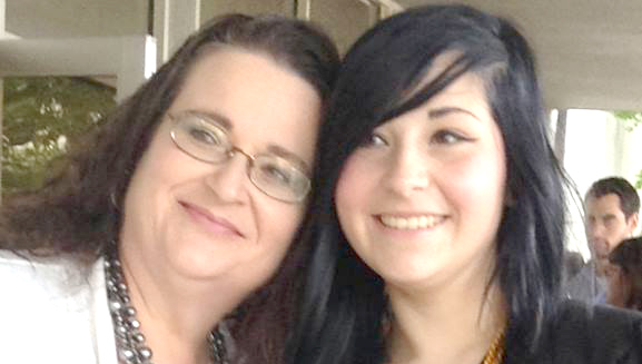 Stephanie and Victoria
