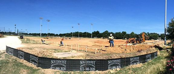 TSU synthetic turf project