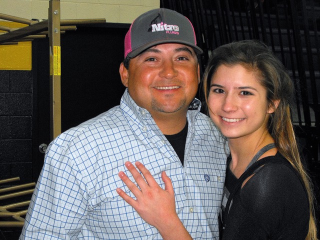 Adam Carrillo and Daughter, Haden Carrillo (Stephenville)