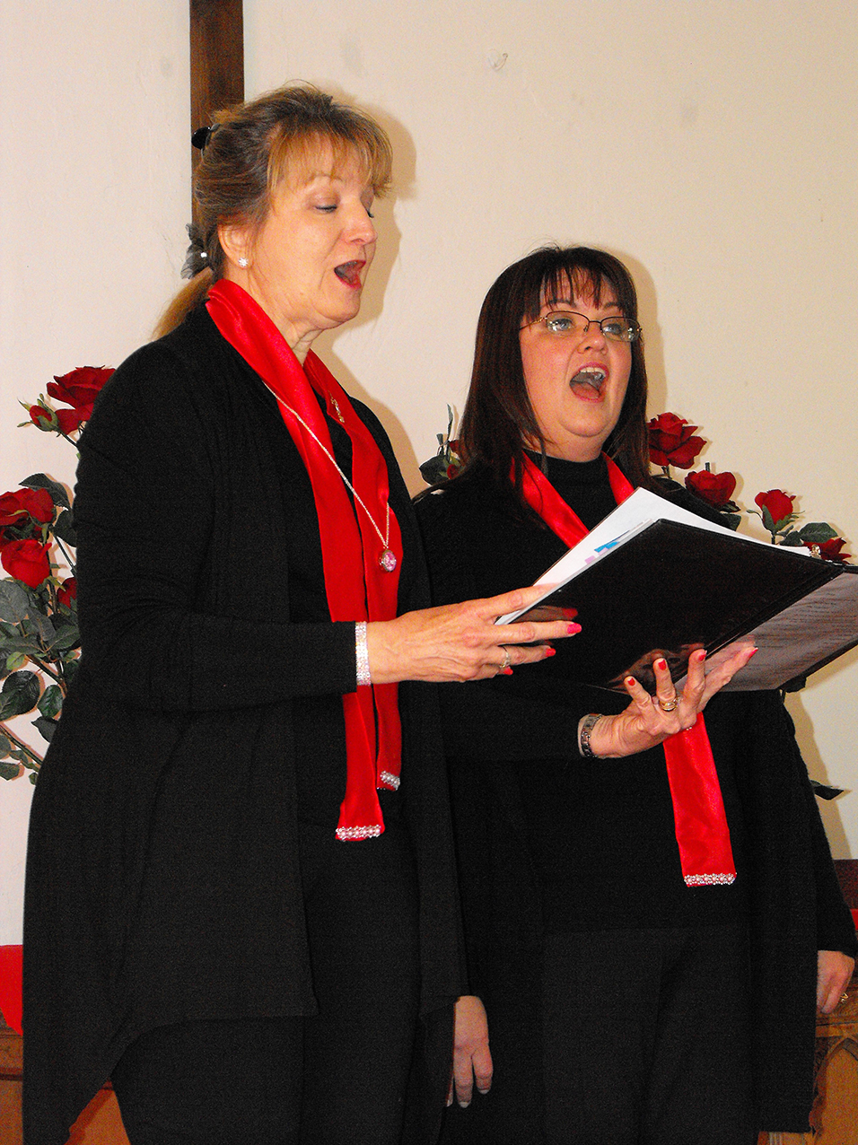 Music Club V-Day program 14 Vicki Keith & Kelijon Nance