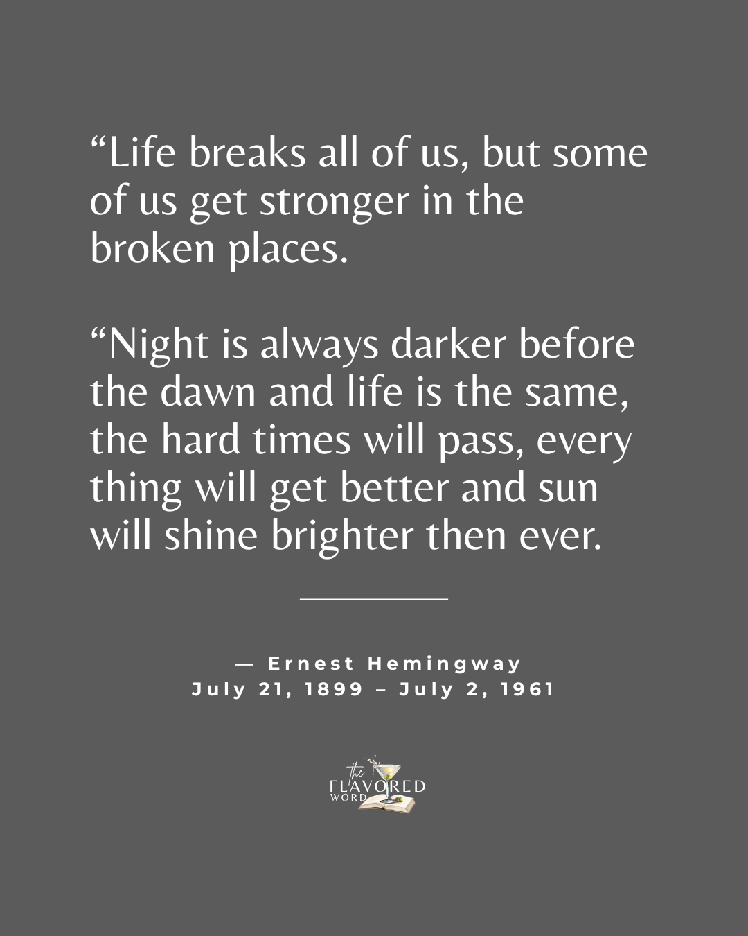 Ernest Hemingway
