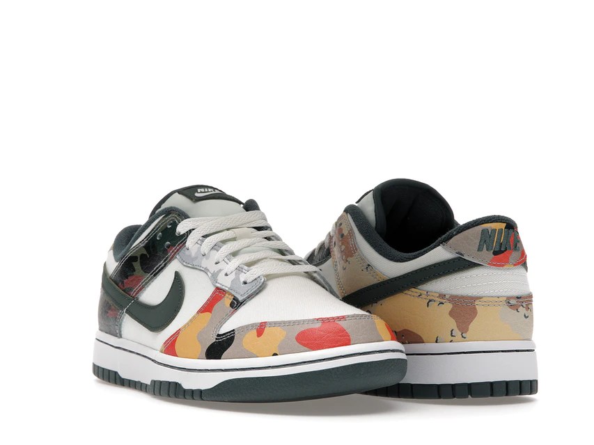 Nike Dunk Low SE Sail Multi-Camo – The Flex Boutique