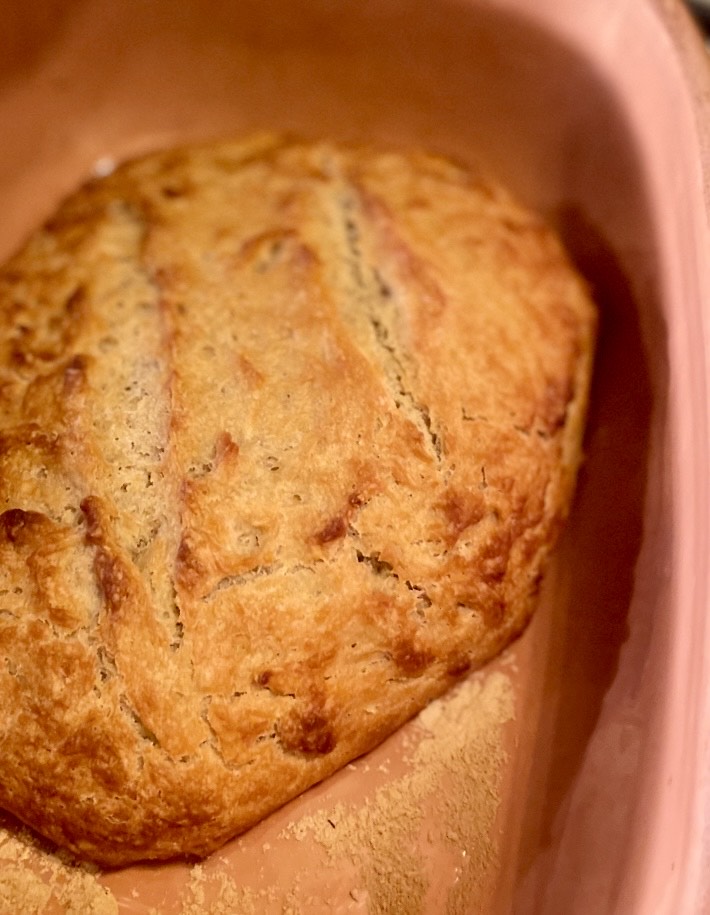 Irish Soda Bread—made with vegan buttermilk