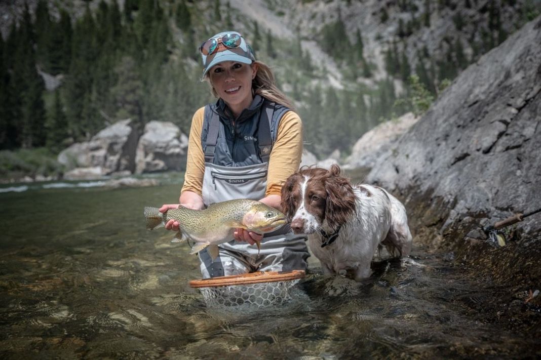 paula with a fish 
