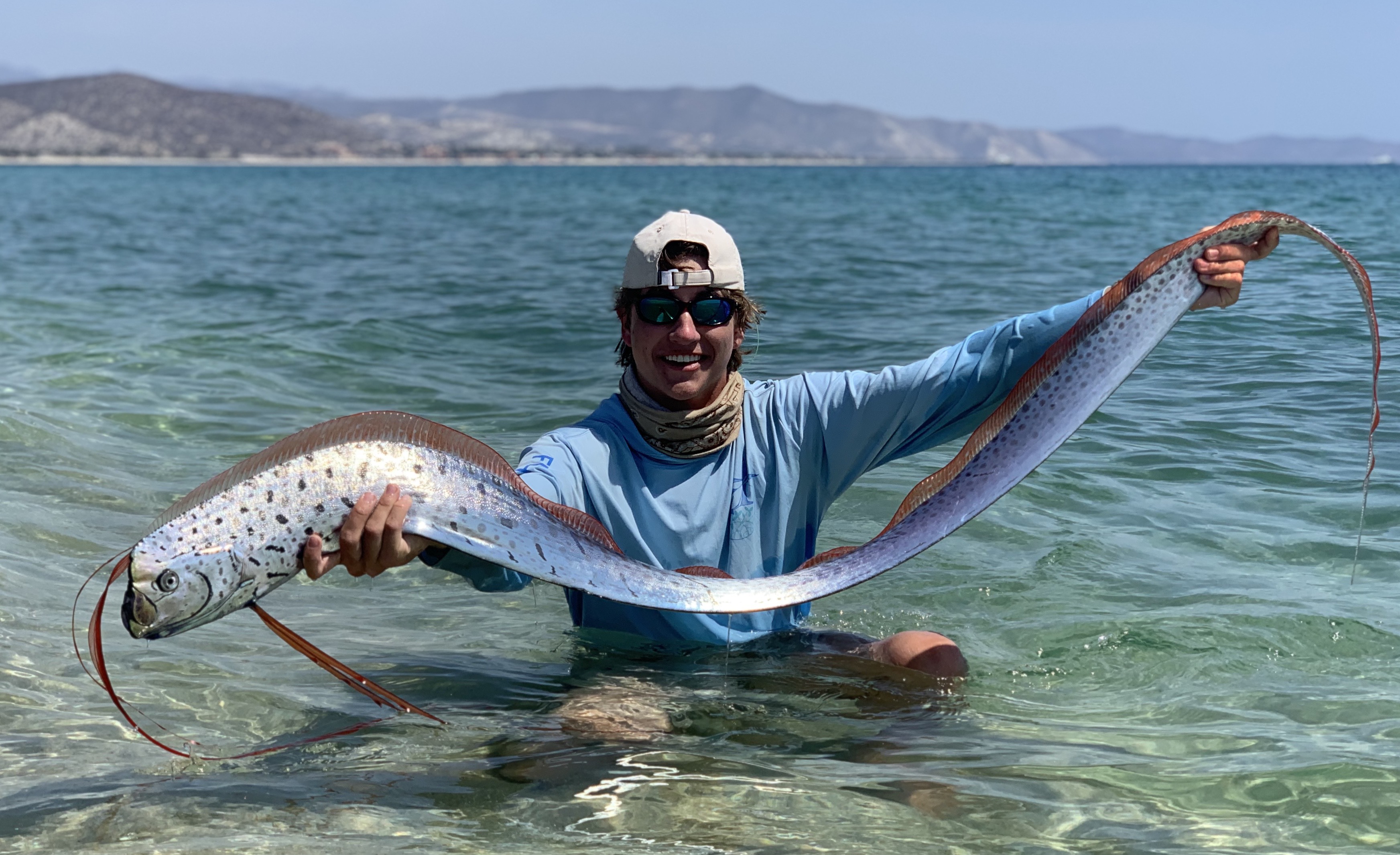 Exotic and Rare “Oarfish”  Rescued off the Beaches of Baja
