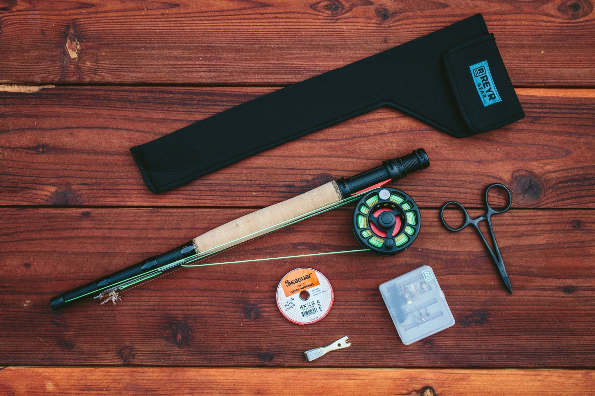 reyr gear rod laying down