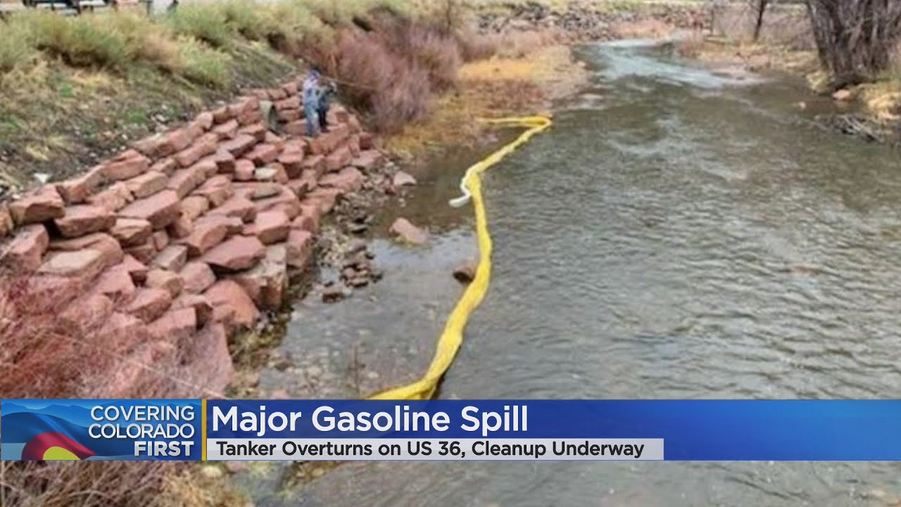 Gasoline Tanker Spill Near Lyons, CO Kills “An incredible amount of fishâ€