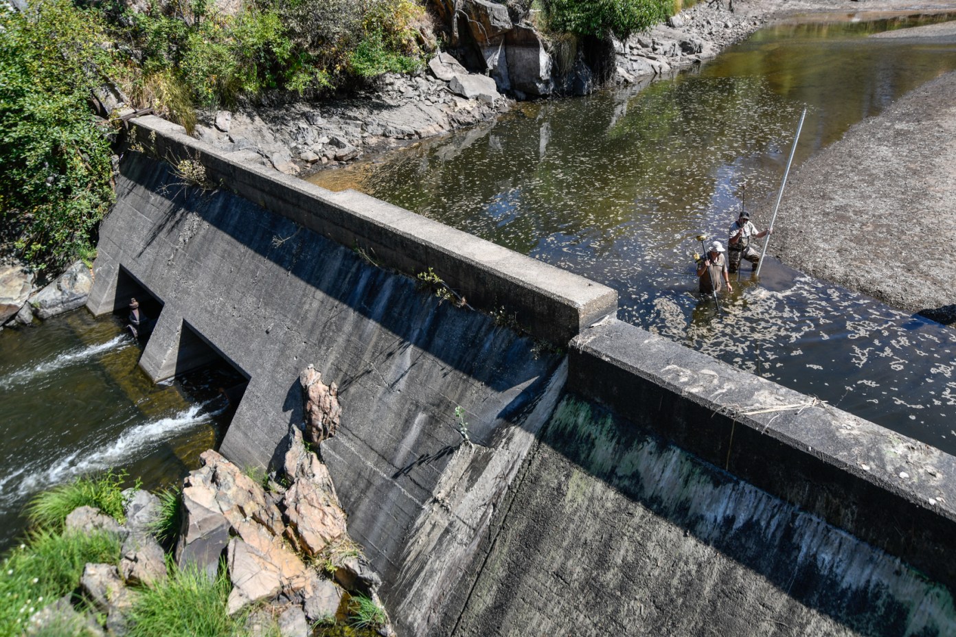 US Air Force, USFWS Team Up to Remove Dam on Beale AFB