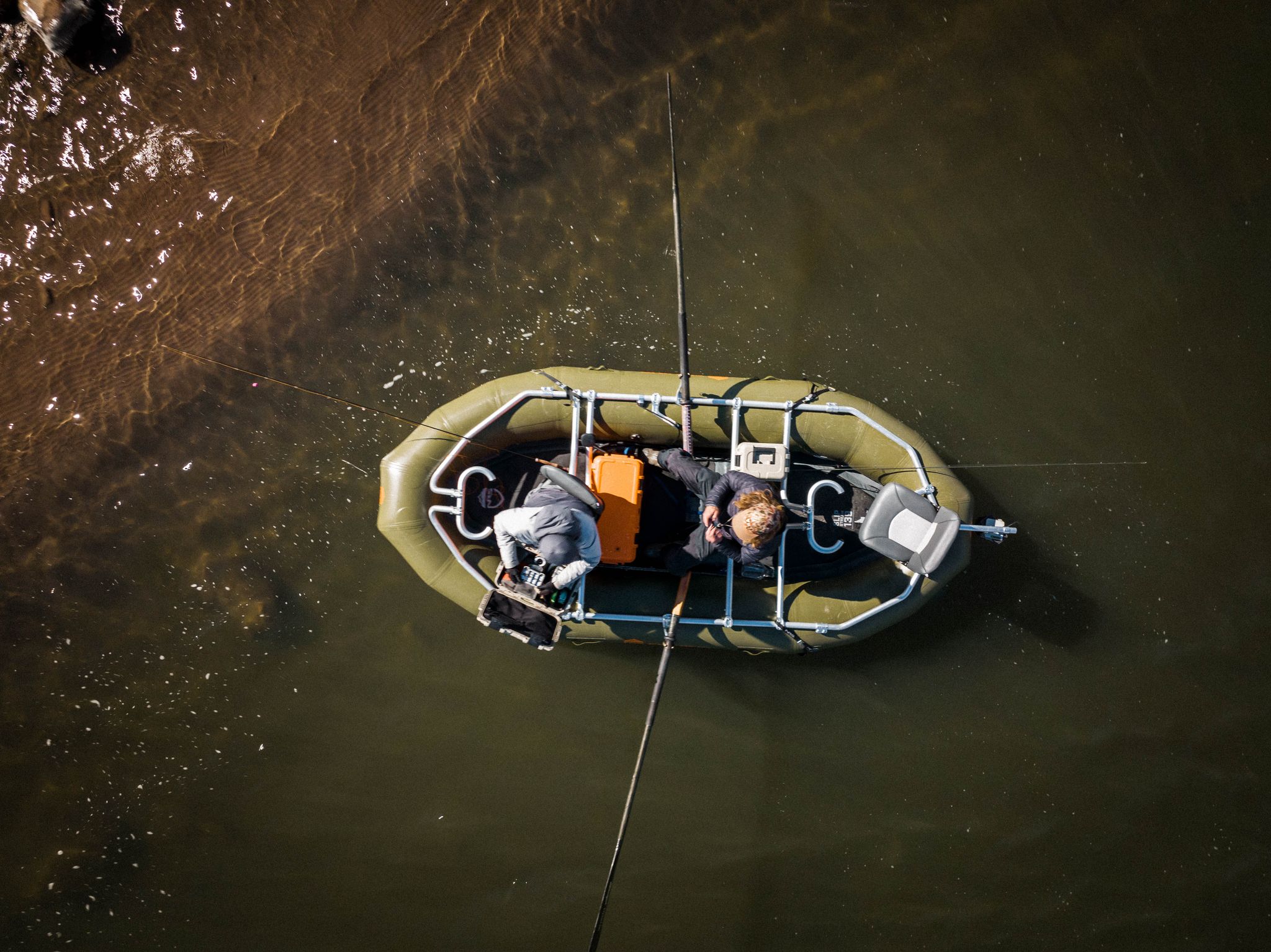 slipstream fishing raft