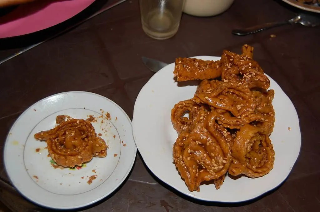 chebakia cookies