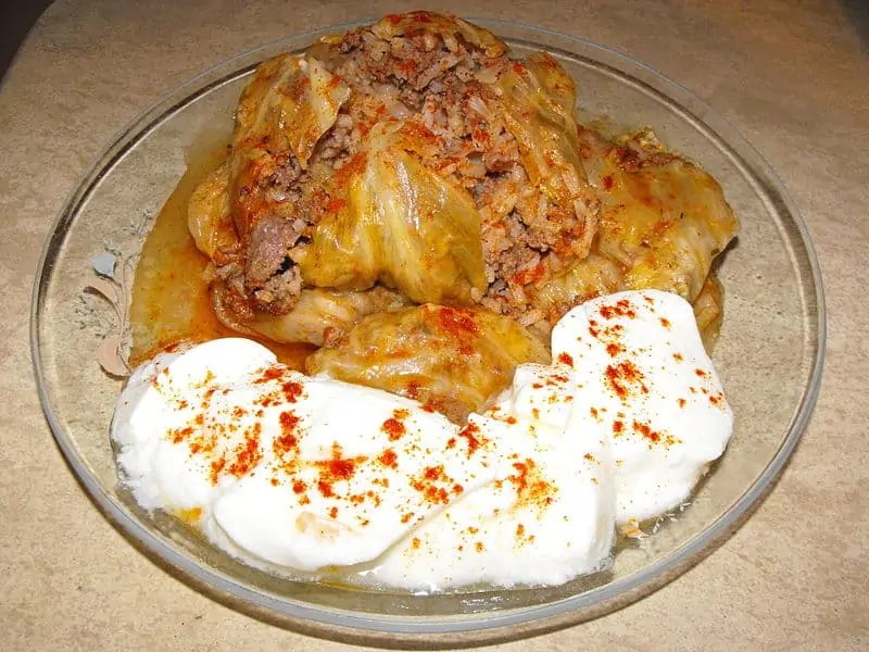 Sarma Recipe- Make Delicious Pickled Cabbage Rolls in 3 Hours 4 sarma and yogurt