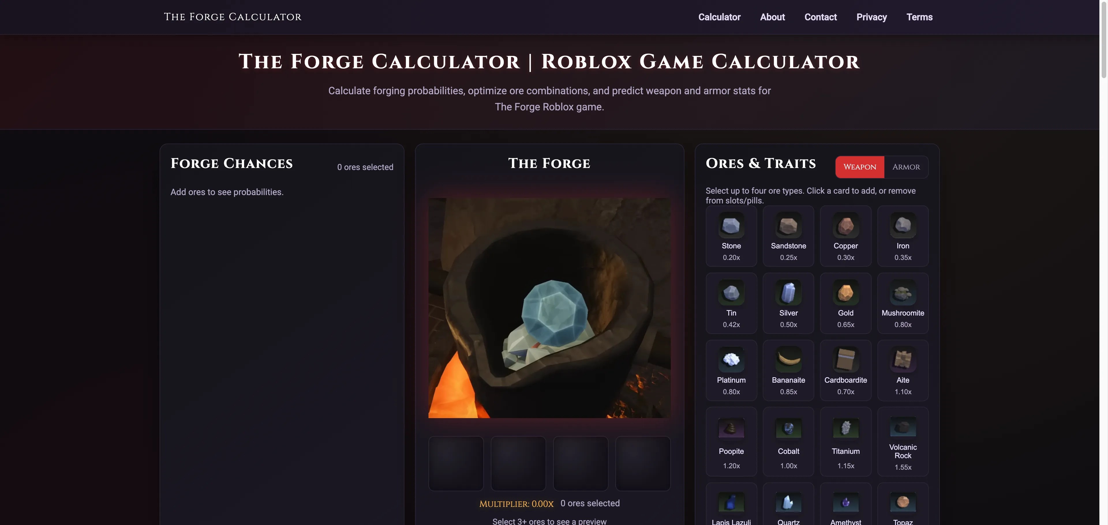 The Forge Calculator Roblox Game Calculator Og.webp