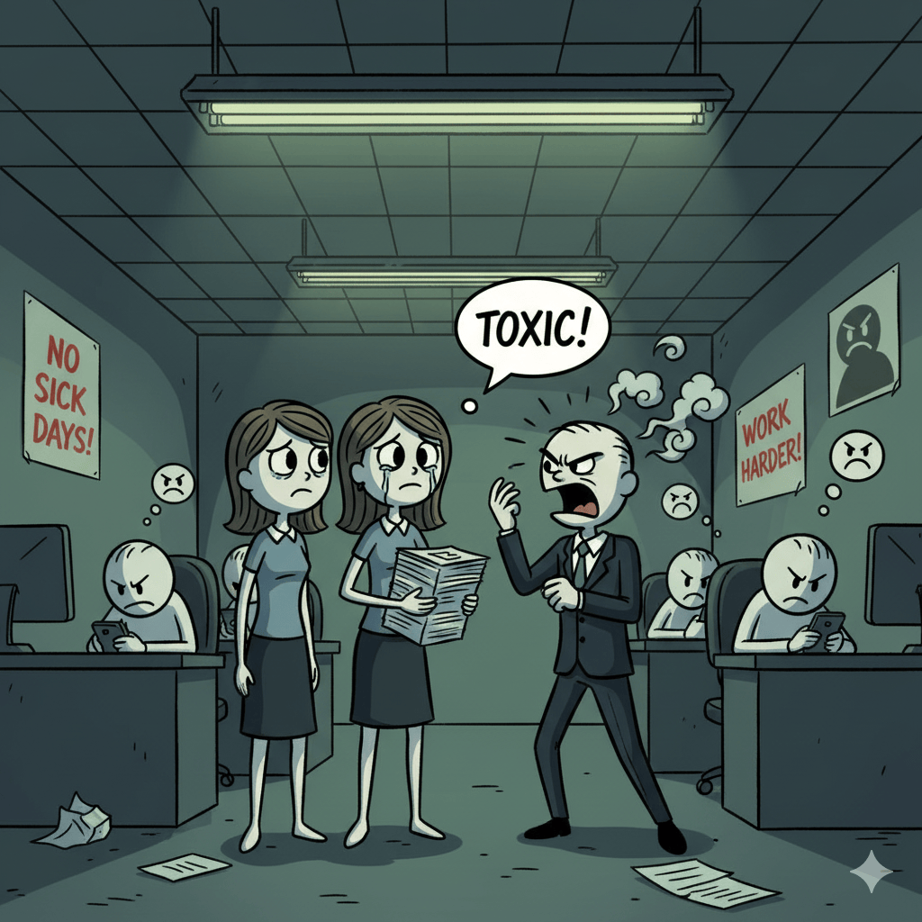 Seeing the signs of a toxic work environment