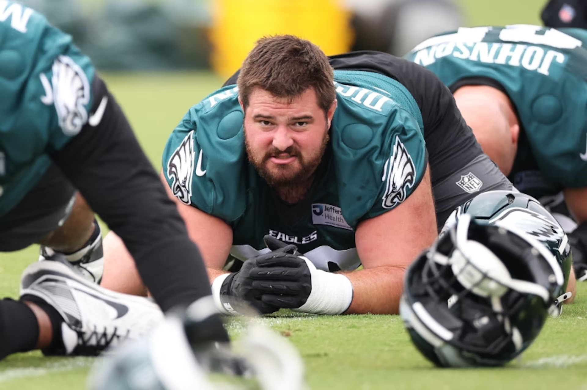 Eagles Place Landon Dickerson on IR With Knee Injury