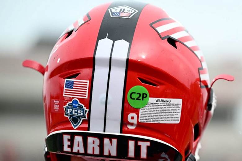 YSU paid tribute to the 25th Anniversary of 9/11 (Photo by Youngstown State Athletics)