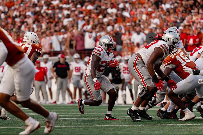 Ohio State loses to Texas (Photo by Ohio State Athletics)
