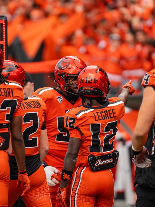 Jesse Legree the Pac-12’s Heisman candidate (Photo by Oregon State Athletics)
