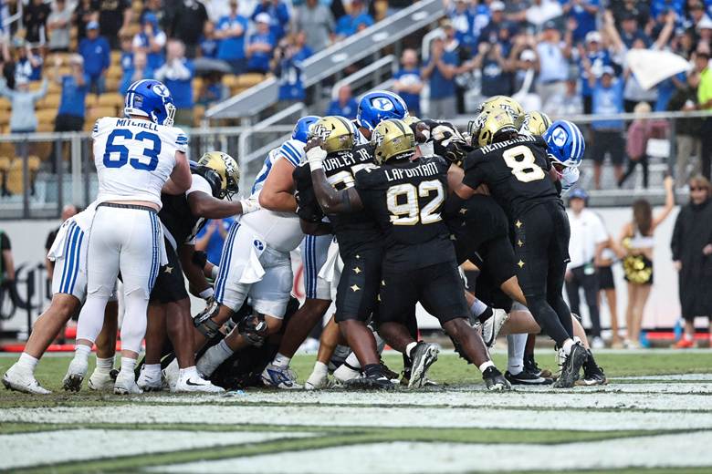 BYU falls in rough week for the state of Utah (Photo by BYU Athletics)