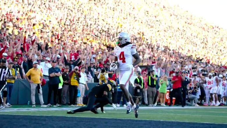 Jeremiah Smith makes a Heisman statement against Iowa