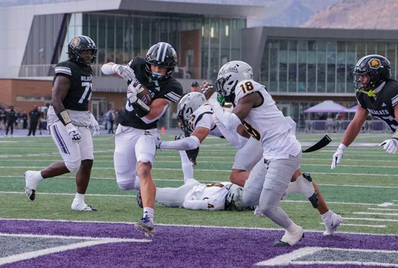 Weber State ran over Idaho (Photo by Weber State Athletics)