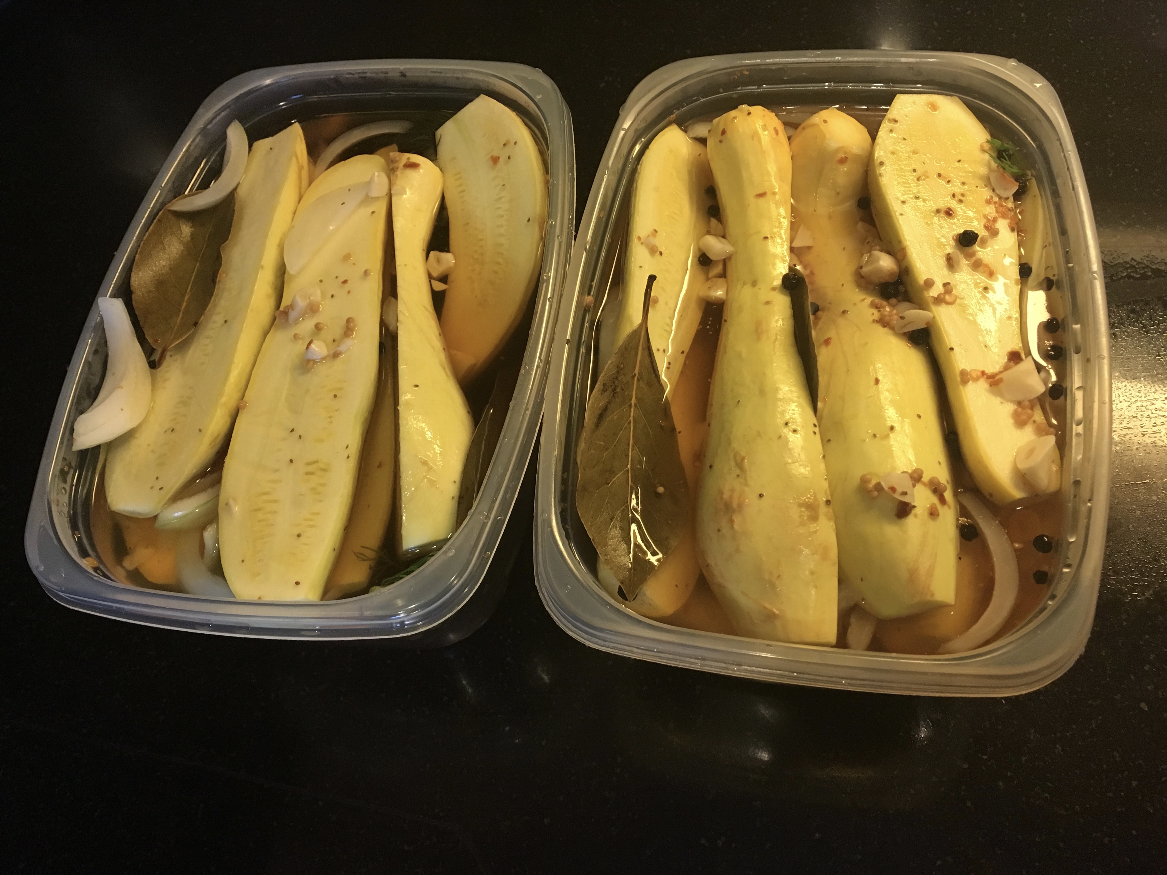 Garlic Dill Yellow Squash Pickles Recipe TheForkingTruth