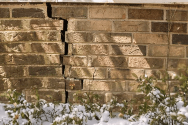 cracked foundation