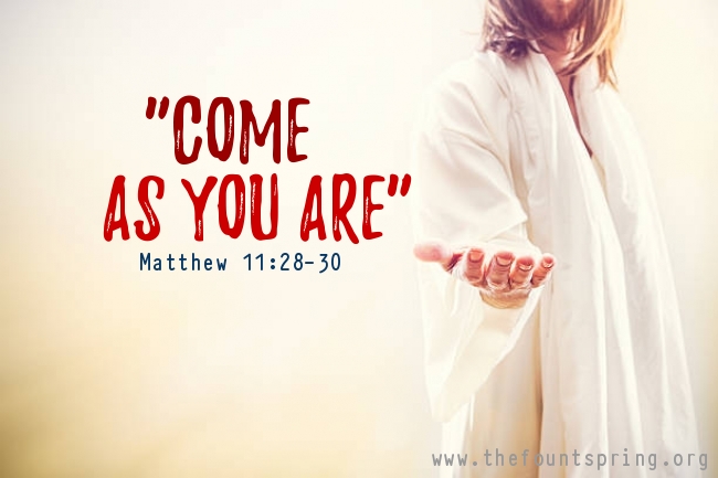 COME AS YOU ARE (2) - The Fount Spring