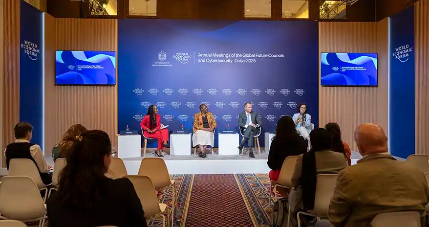 Moderated by Fifi Peters, Senior Anchor at CNBC Africa, the session was attended by Dr. Ismahane Elouafi, Executive Managing Director of the Consultative Group on International Agricultural Research (CGIAR) in France; Arnoud van den Berg, Group Chief Executive Officer of Al Dahra Holding; and Alice Ruhweza, President of the Alliance for a Green Revolution in Africa (AGRA). 
