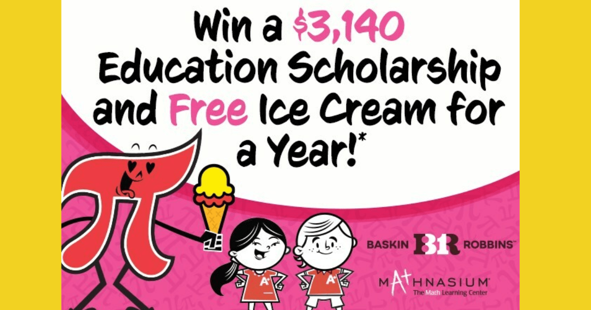 Mathnasium x Baskin Robbins Pi Day Sweepstakes