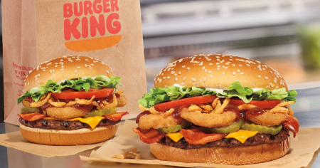 Crispy Onion Whopper at Burger King