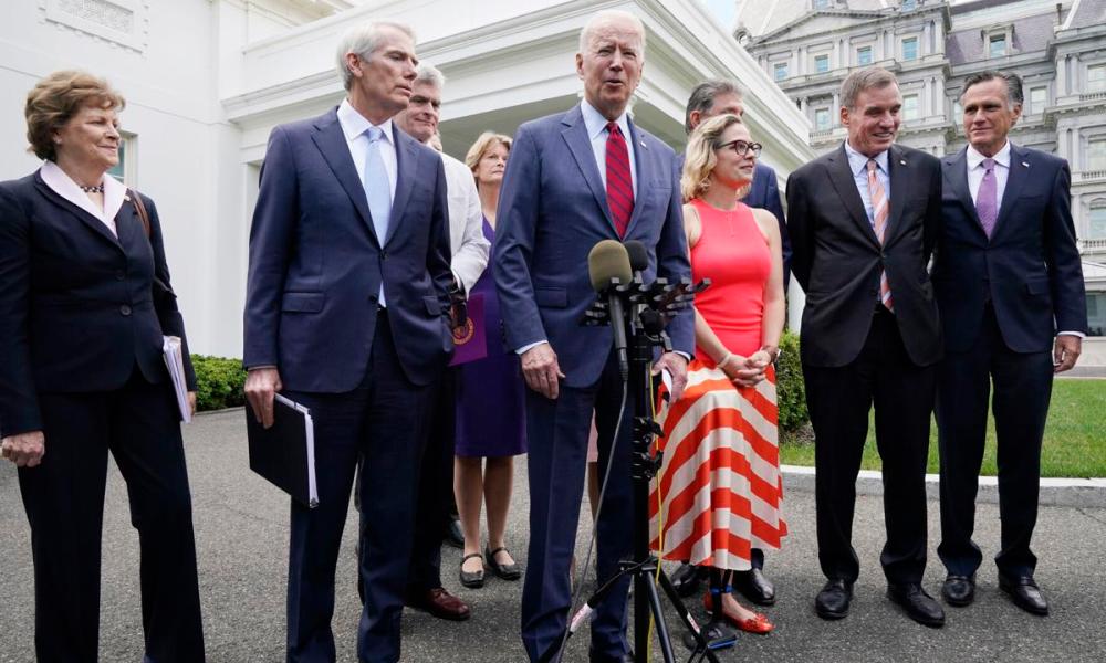 HUGE REPUBLICAN WIN: Biden makes CONCESSIONS to GOP in bipartisan infrastructure package
