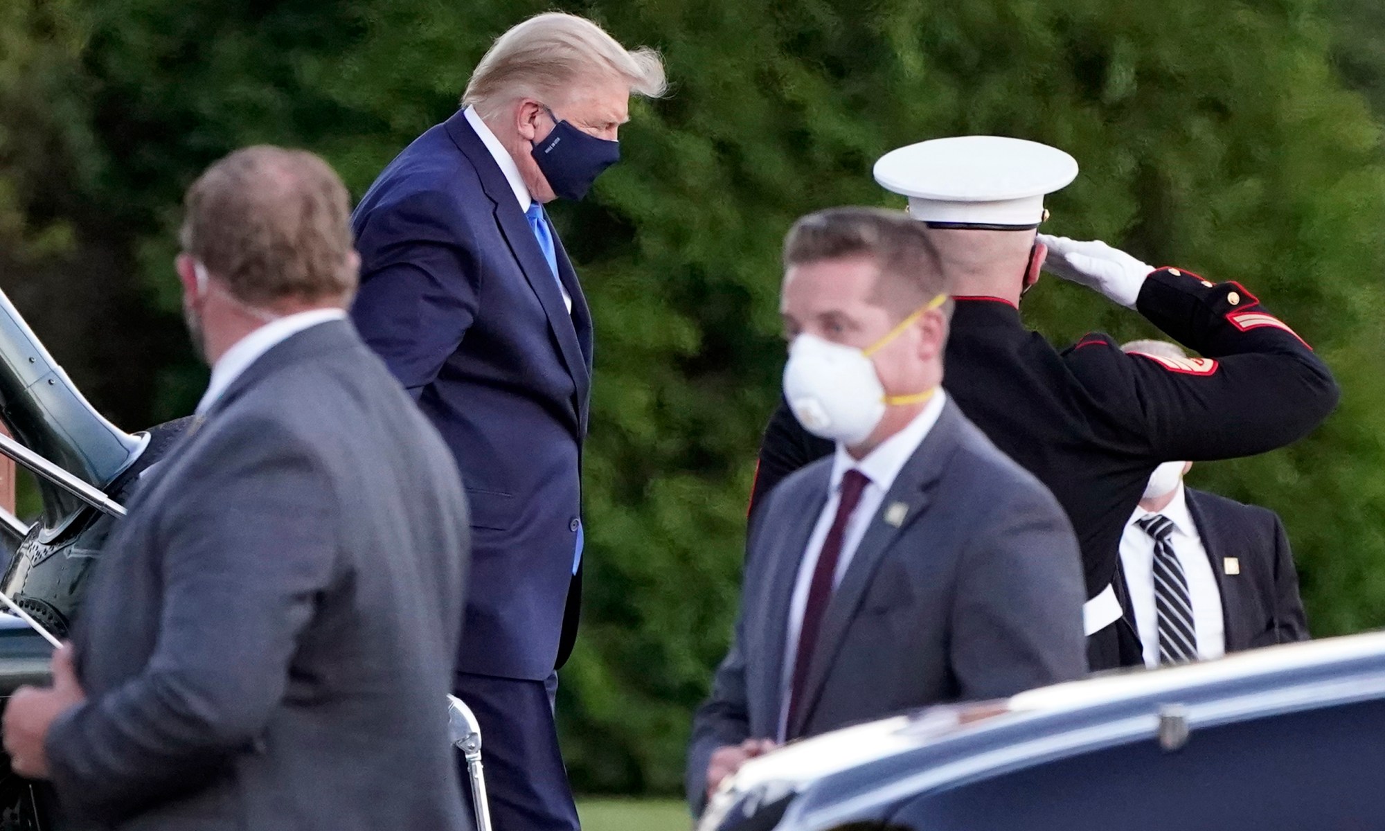 MEDIA COMES FOR TRUMP AGAIN: Trump RIDICULED for normal COVID-19 safety protocols for secret service