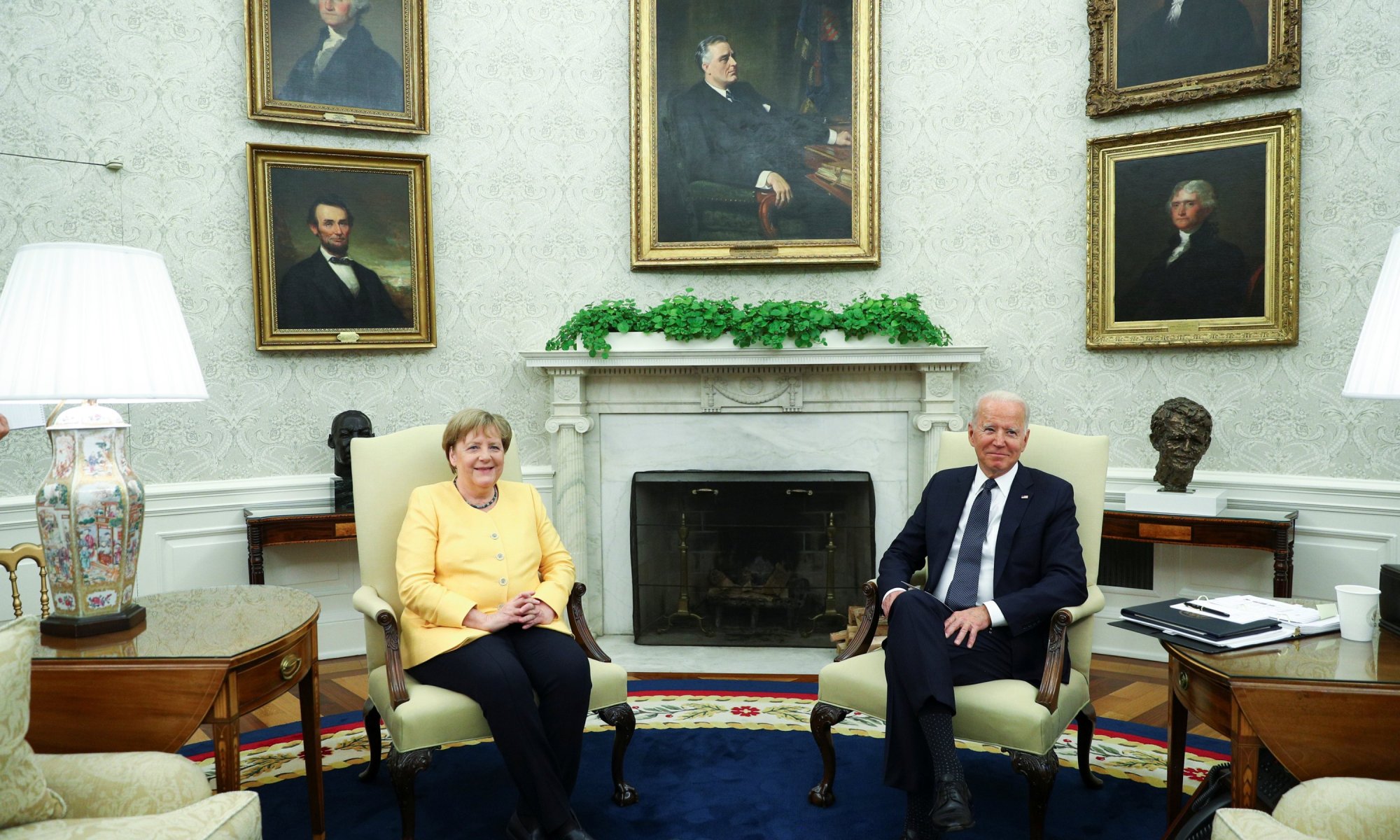 German Chancellor MAKES A FOOL of Sleepy Joe in latest Biden embarrassment on world stage