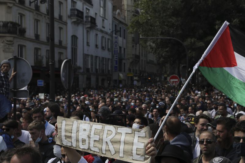 LIBERTÉ: French Protests Over Vaccine Passport Enter Third Week, Grow in Number
