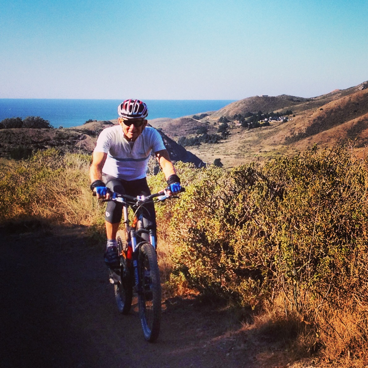 My dad is 72 and still rides