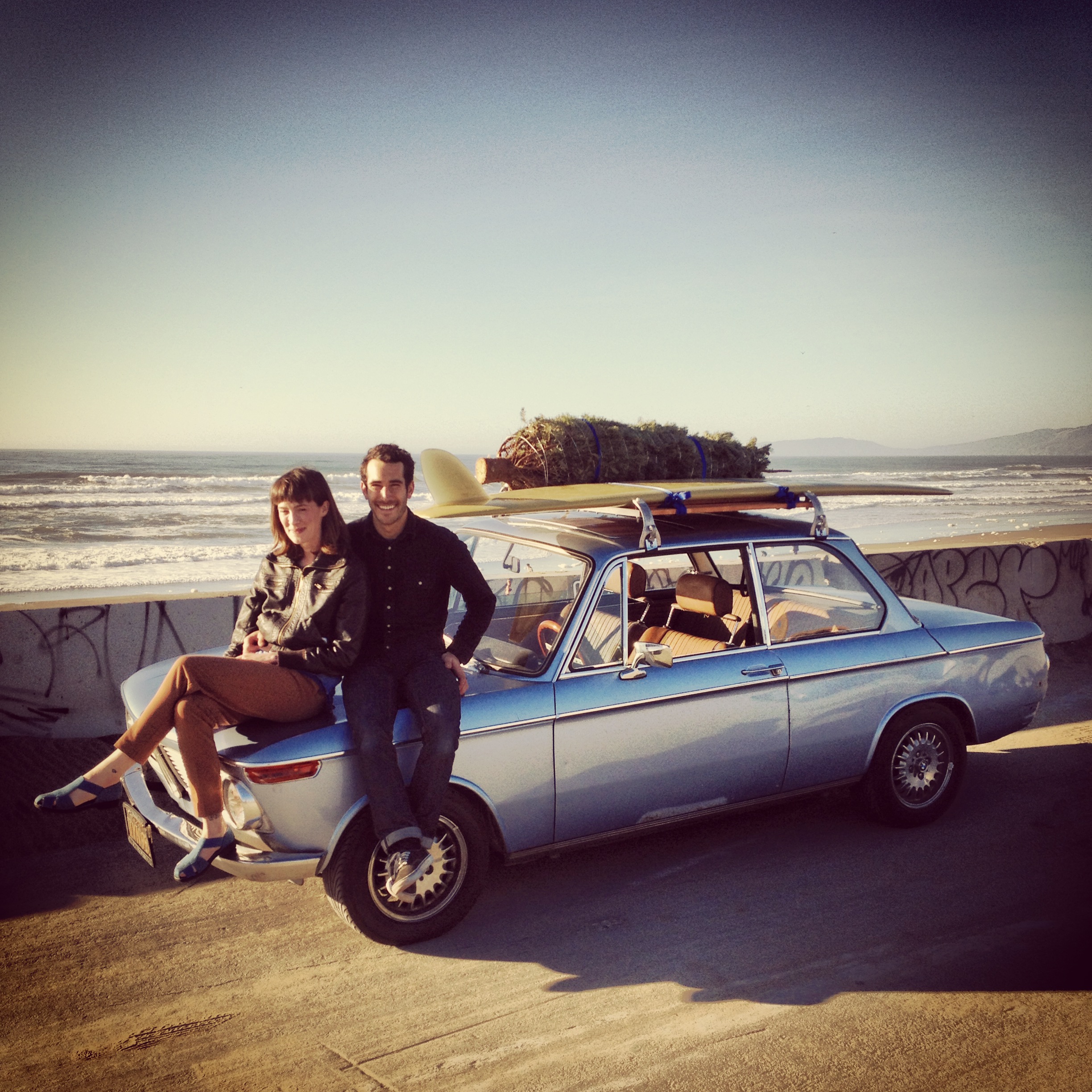 You meet cool people everyday in SF, Tailor Stitch